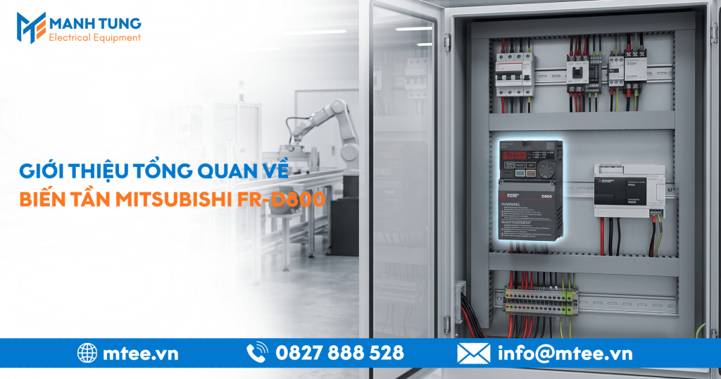 Giới thiệu tổng quan về Biến tần Mitsubishi FR-D800 chi tiết nhất