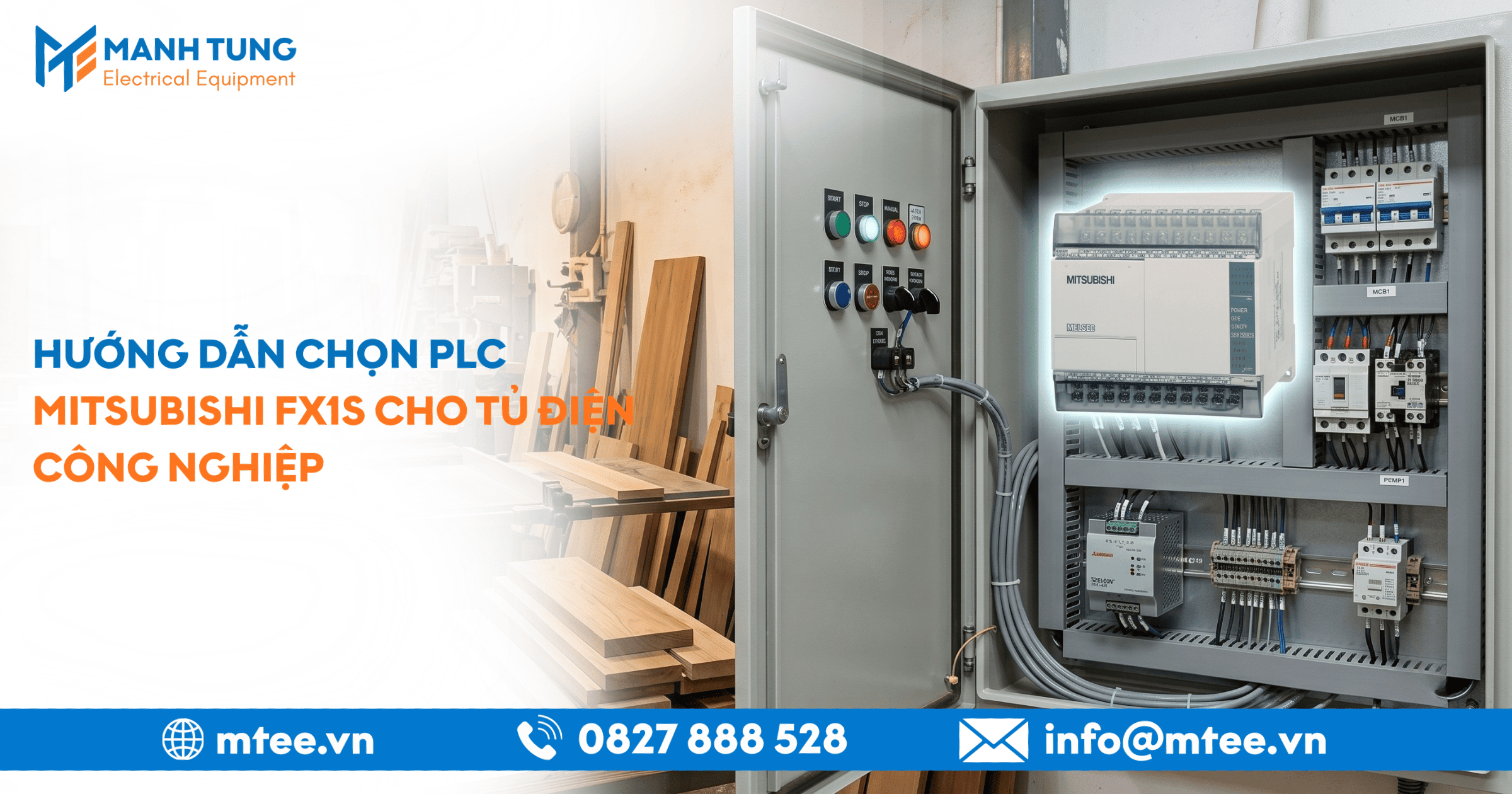 Hướng dẫn chọn PLC Mitsubishi FX1S cho tủ điện công nghiệp