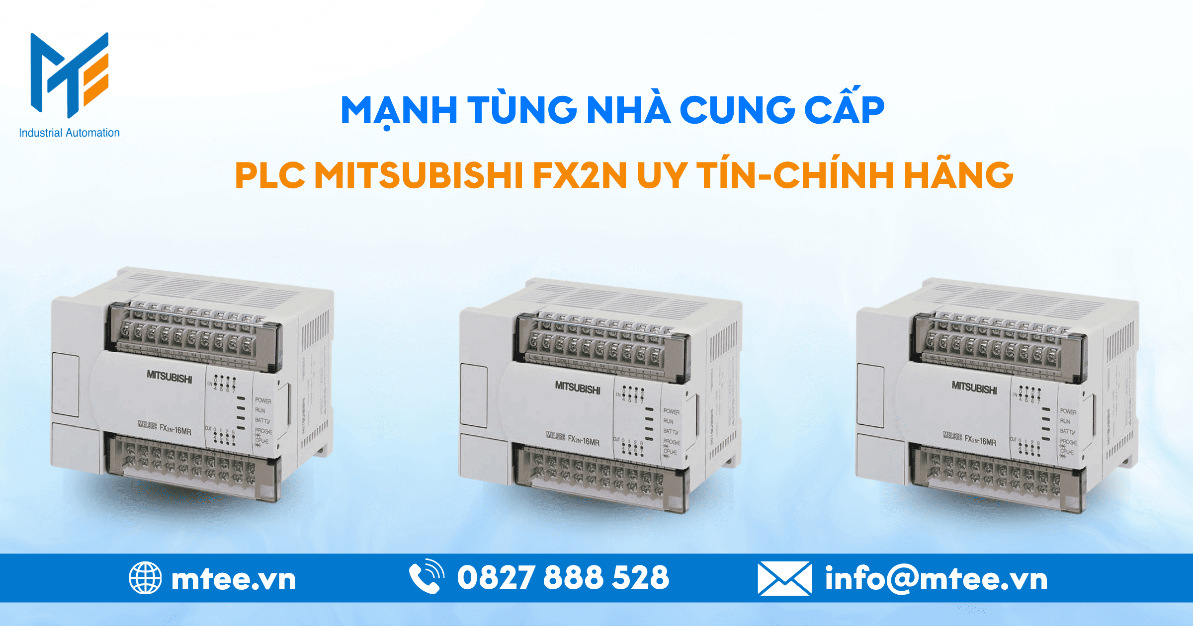 Mạnh Tùng nhà cung cấp PLC Mitsubishi FX2N uy tín chính hãng