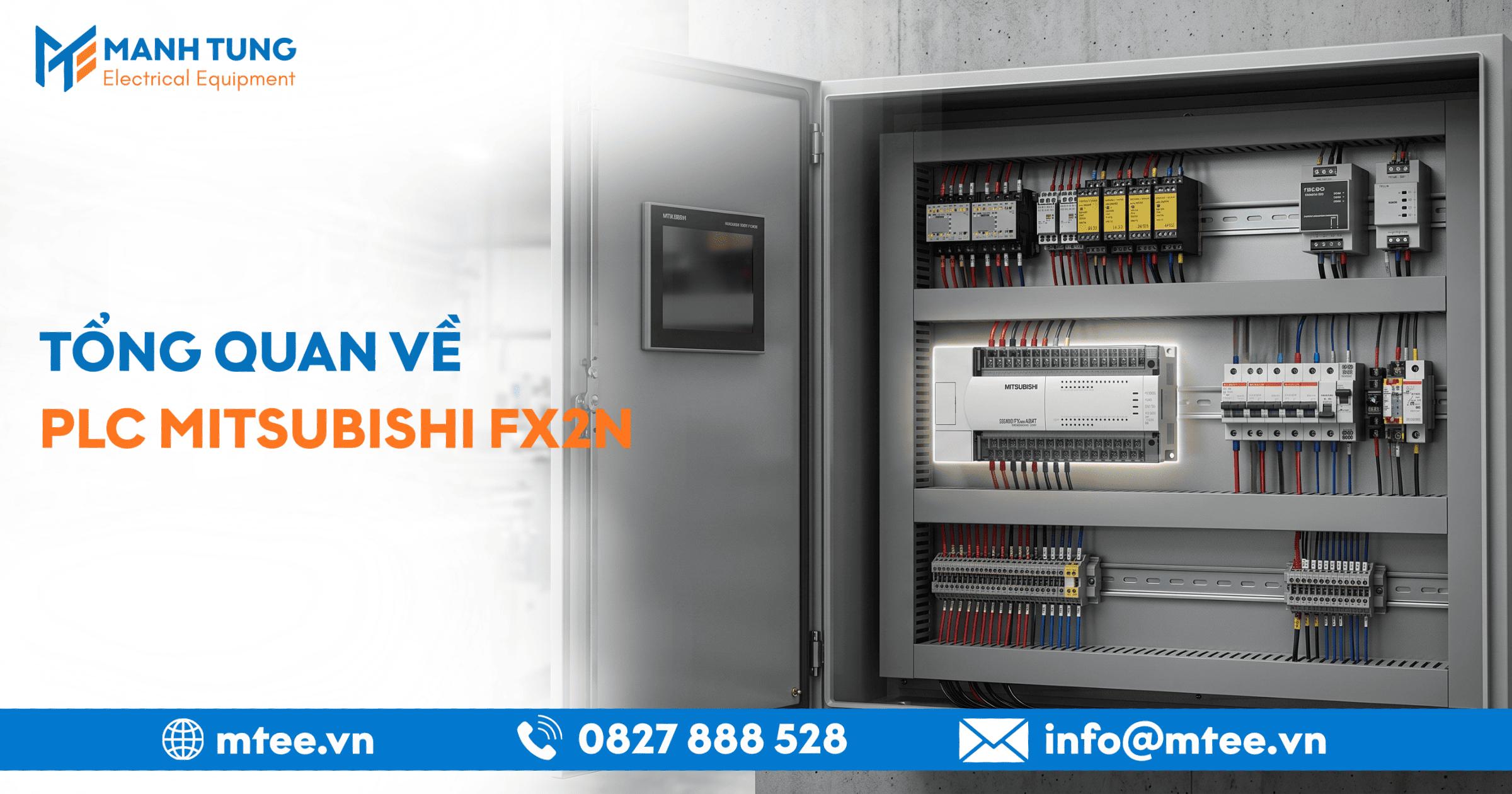 Tổng quan về PLC Mitsubishi FX2N chi tiết nhất