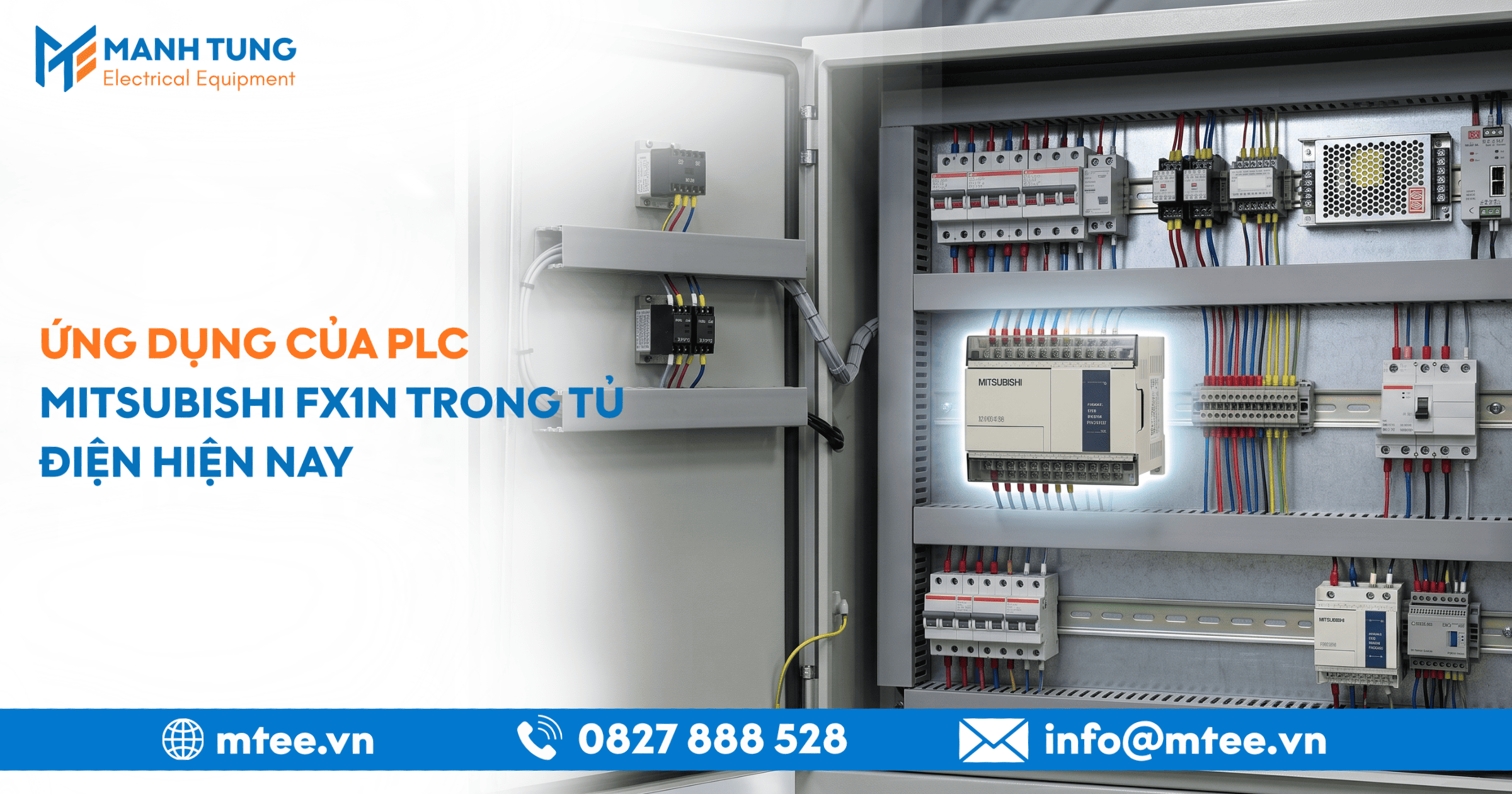 Ứng dụng của PLC Mitsubishi FX1N trong tủ điện hiện nay