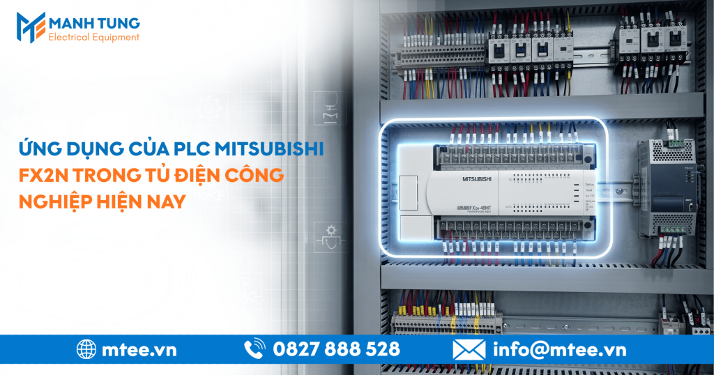 Ứng dụng của PLC Mitsubishi FX2N trong tủ điện công nghiệp hiện nay