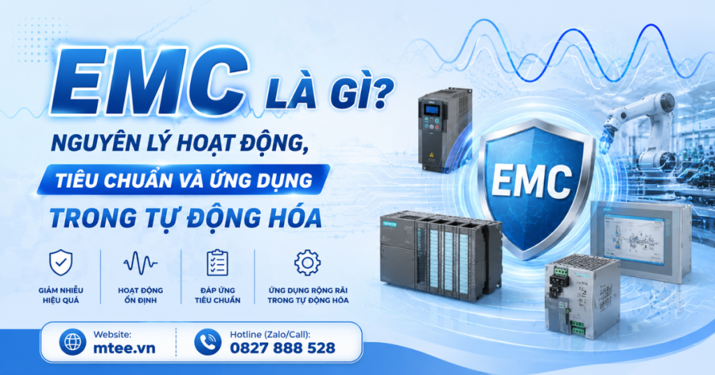 EMC là gì Nguyên lý hoạt động, tiêu chuẩn và ứng dụng trong tự động hóa