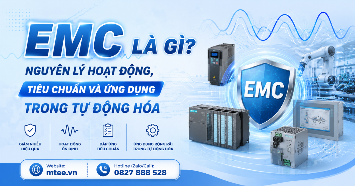 EMC là gì Nguyên lý hoạt động, tiêu chuẩn và ứng dụng trong tự động hóa