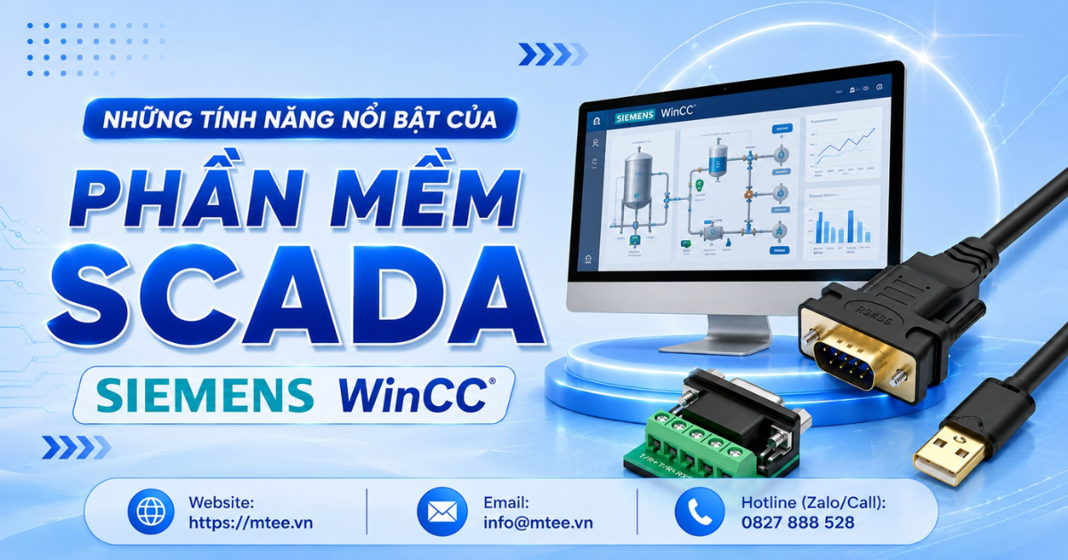 Những tính năng nổi bật của phần mềm SCADA Siemens WinCC