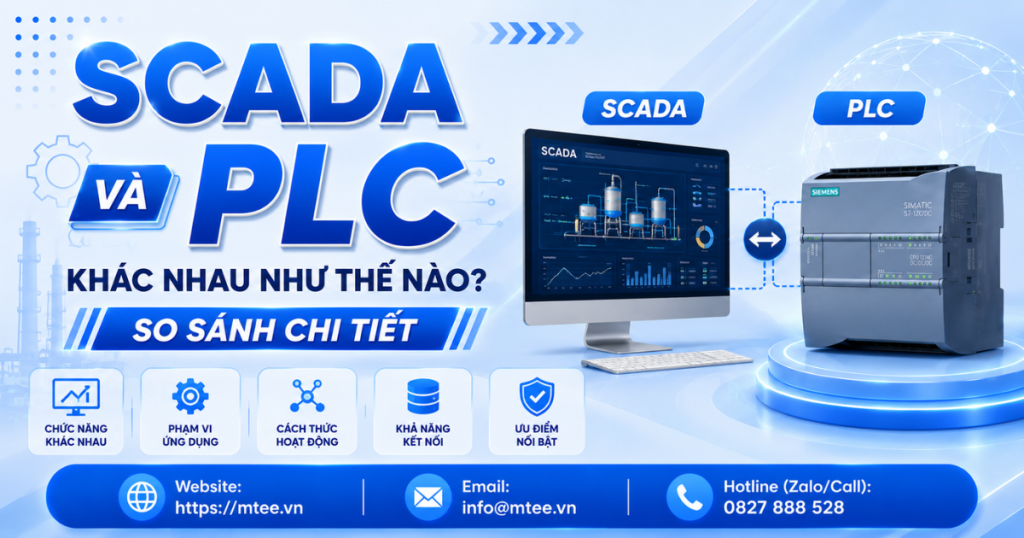 SCADA và PLC khác nhau như thế nào_ So sánh chi tiết