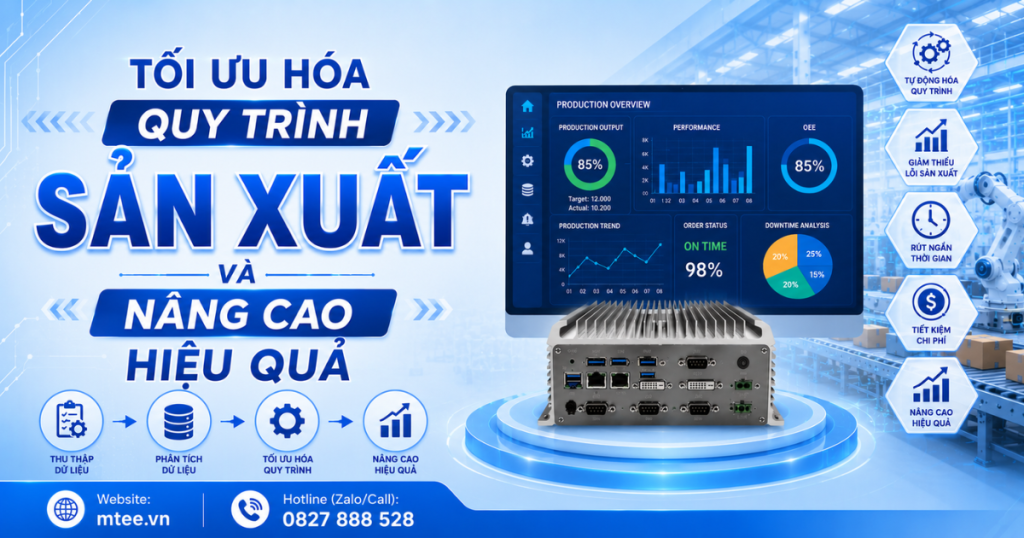 Tối ưu hóa quy trình sản xuất và nâng cao hiệu quả