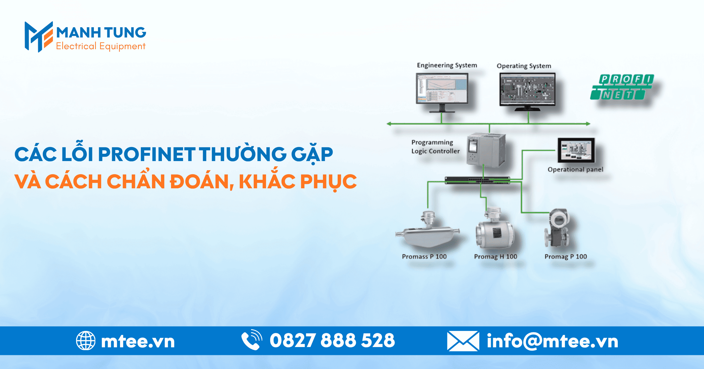 Các lỗi PROFINET thường gặp và cách chẩn đoán, khắc phục
