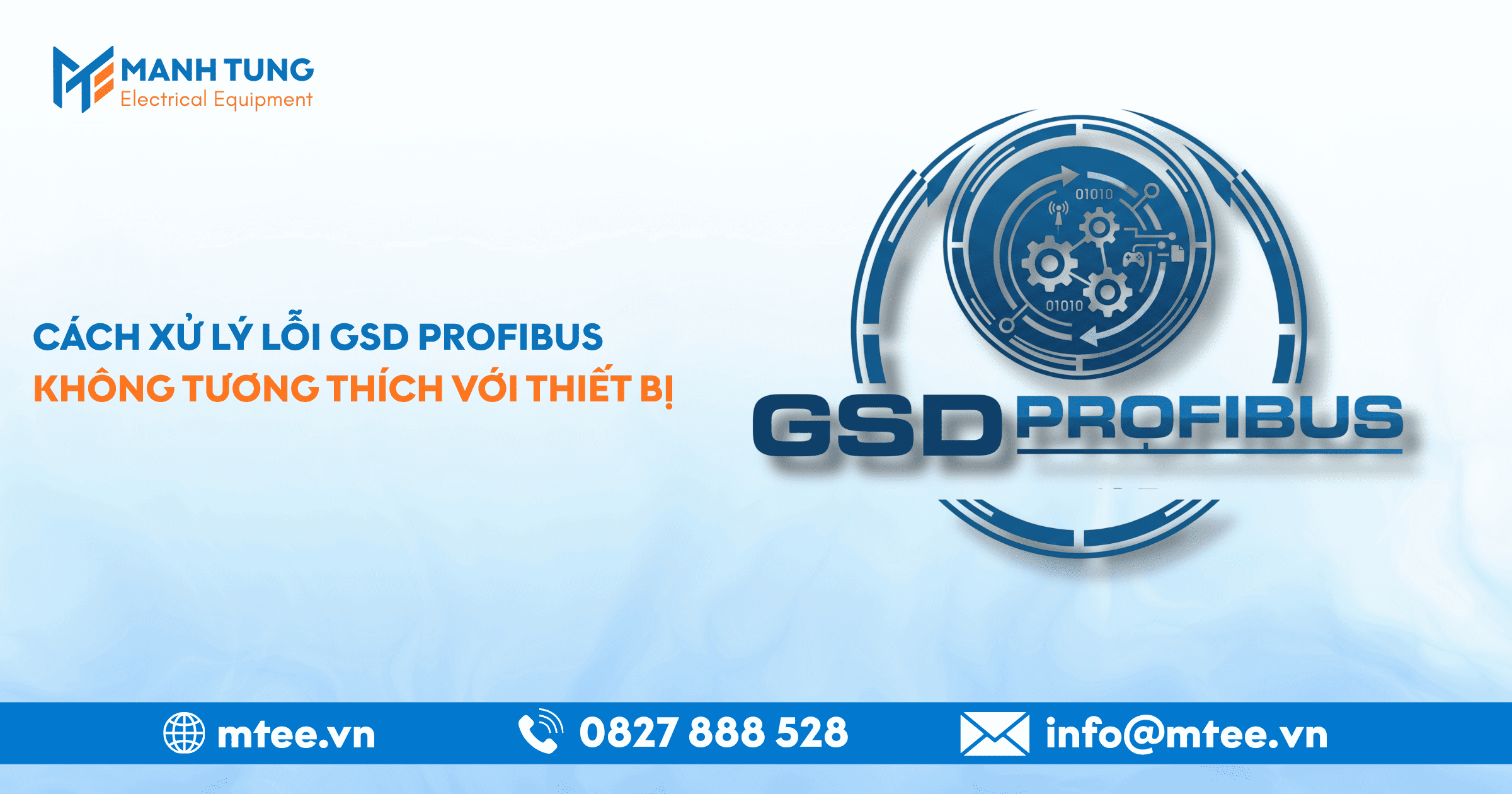 Cách xử lý lỗi GSD PROFIBUS không tương thích với thiết bị
