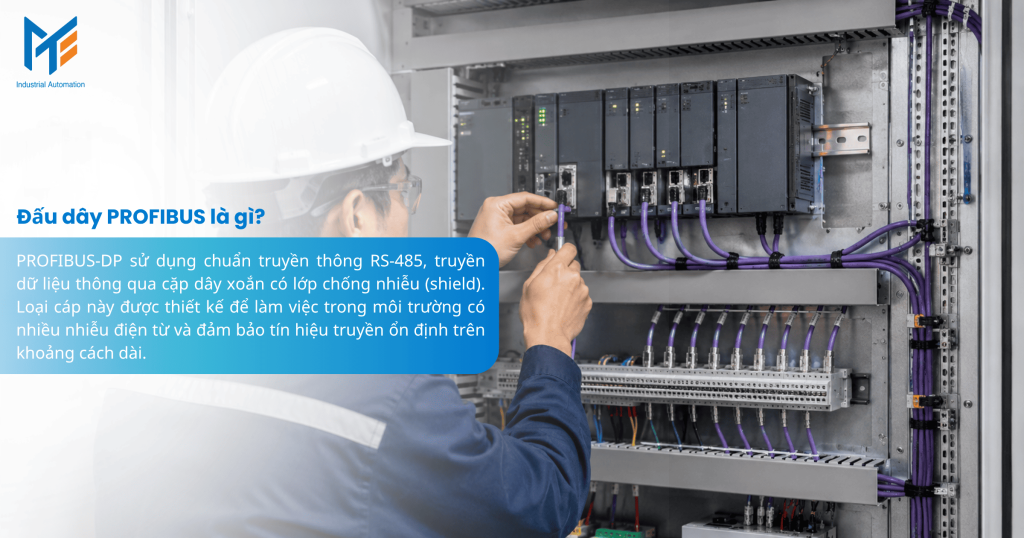 Đấu dây PROFIBUS là gì?