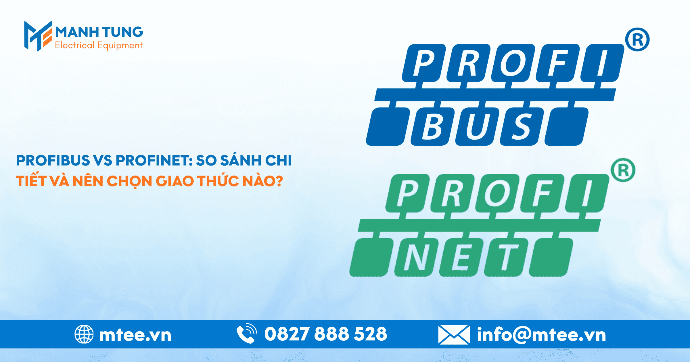 PROFIBUS vs PROFINET: So sánh chi tiết và nên chọn giao thức nào?