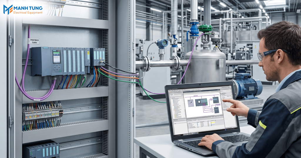 Vai trò của Mapping I/O trong hệ thống PROFIBUS