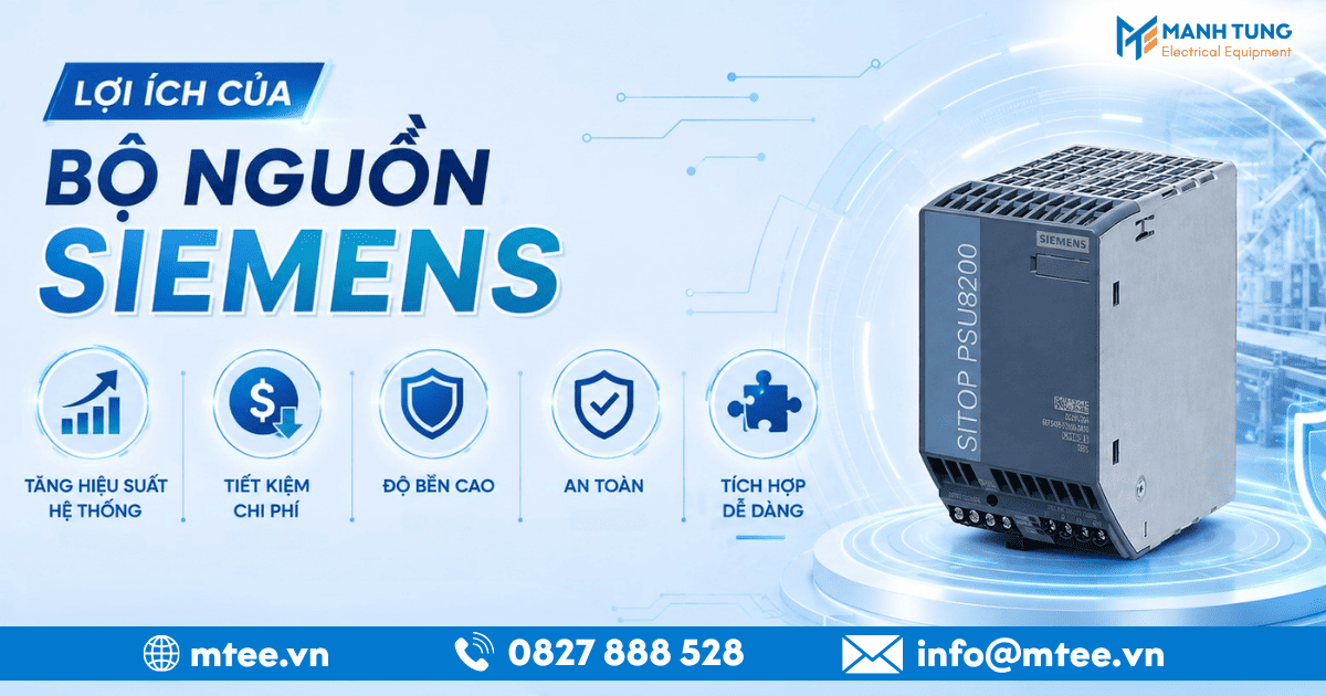 Lợi ích của Bộ nguồn Siemens